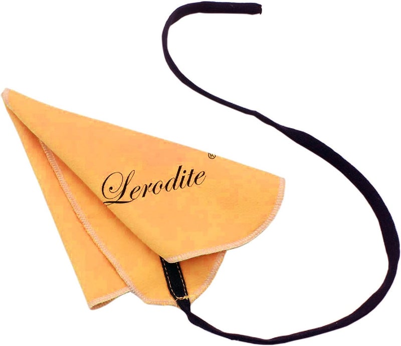 Lerodite Cleaning Cloth Swab for Inside Tube Suitable for Clarinet Piccolo Flute Sax Saxophone (orange) - Image 1